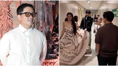 Regine walks right past Ogie: 'Hindi ako napansin ng asawa ko'